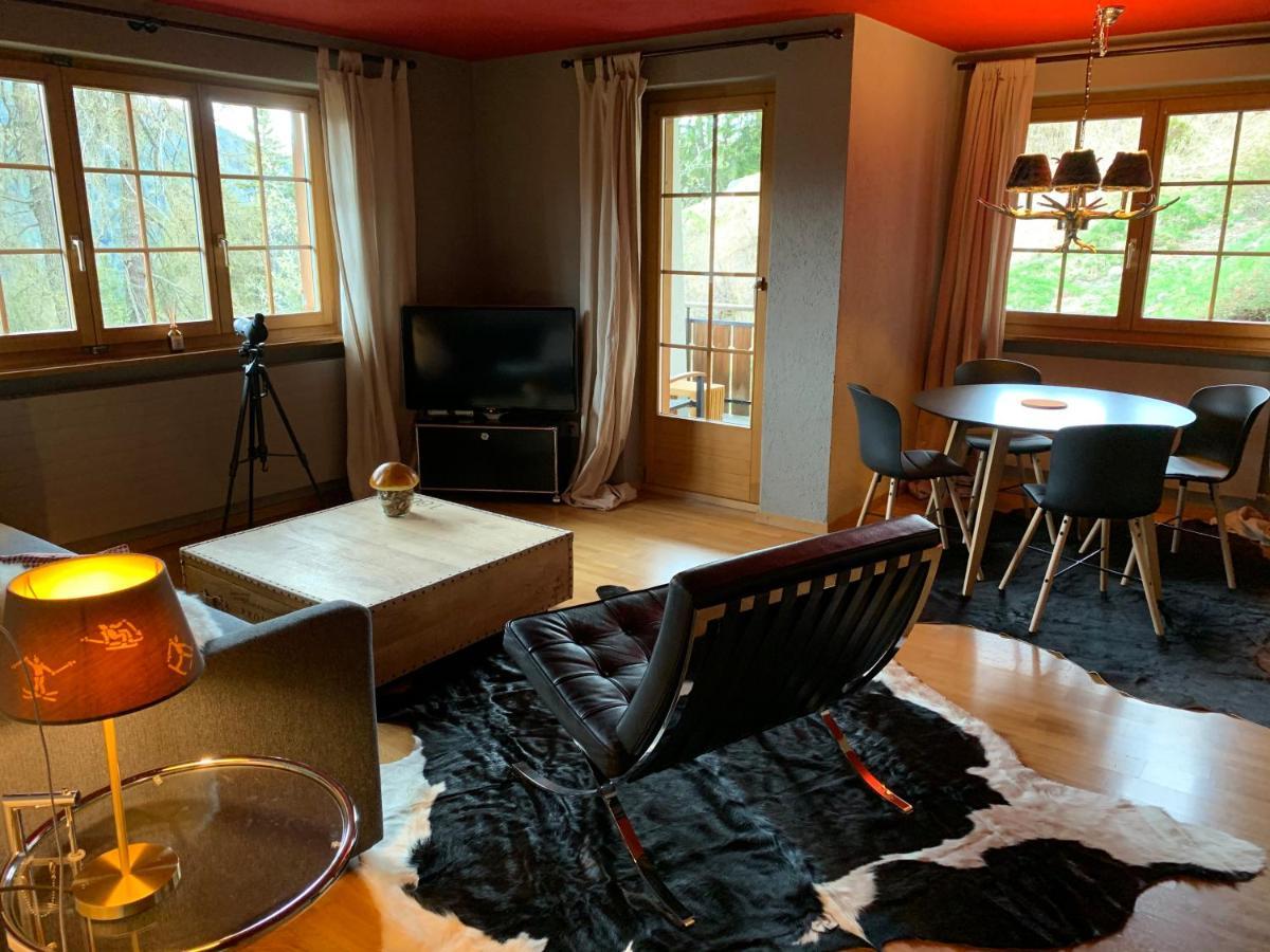 Ferienwohnung Sunneschii Davos Buitenkant foto