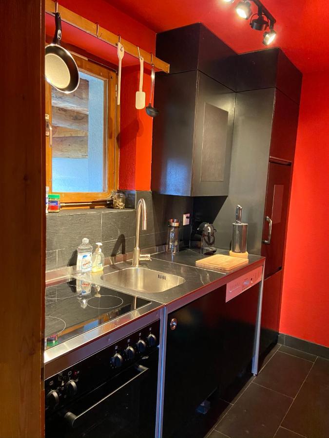 Ferienwohnung Sunneschii Davos Buitenkant foto
